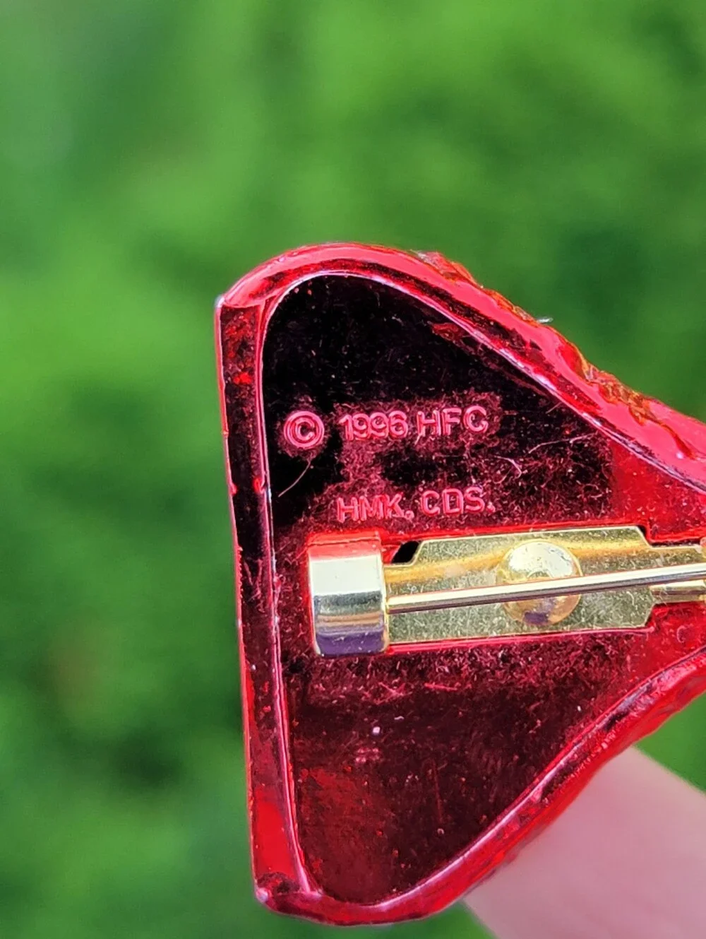 Hersheys vintage red