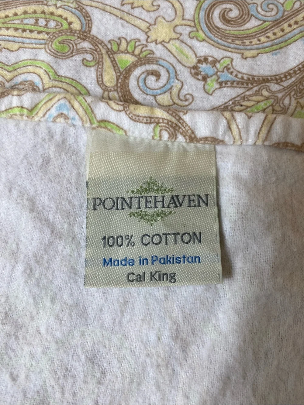 Pointhaven flannel sheet