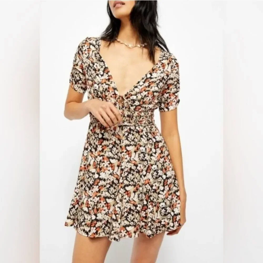 Free People Forget Me Not Mini Dress