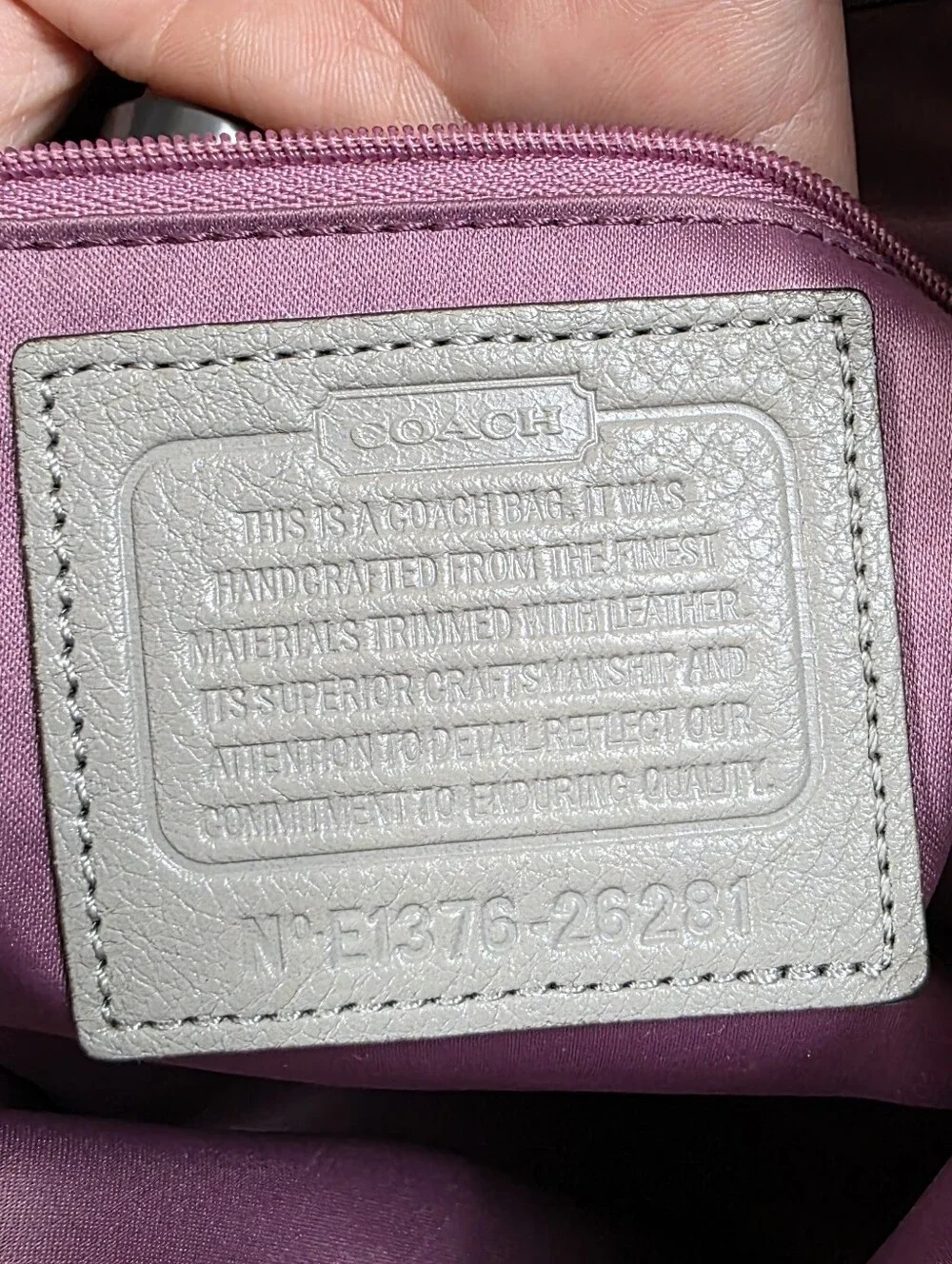 Coach excellent from