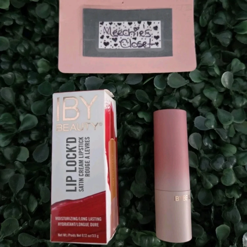 NIB IBY Beauty Lip Lock'd Satin Lipstick - Level Up