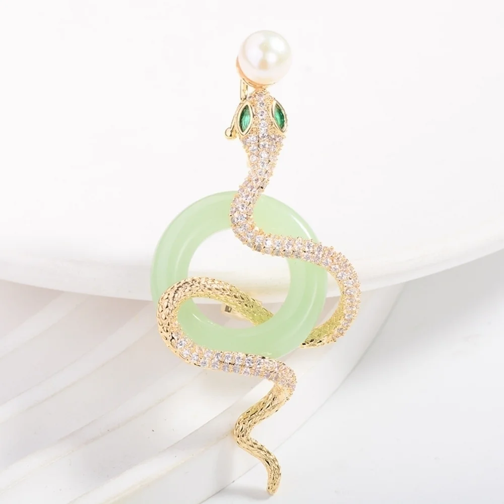 VQ Snake Brooch
