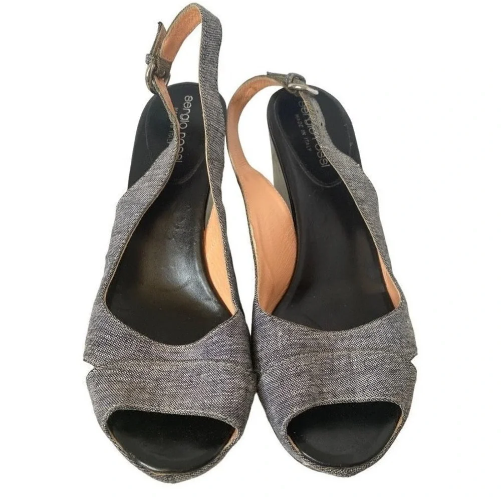 Sergio Rossi good shoes adjustable