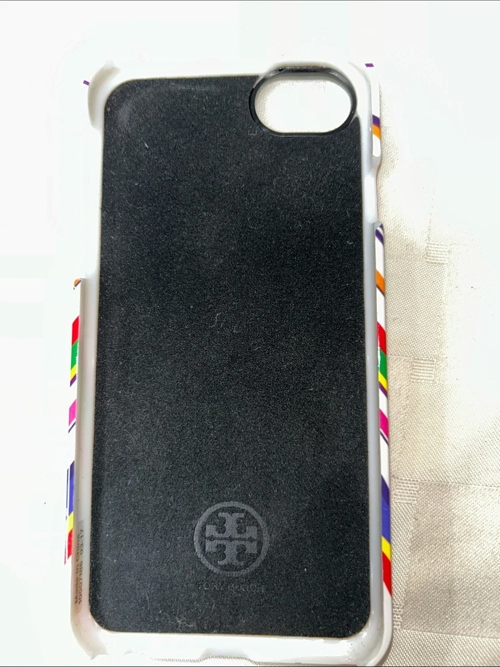 Tory Burch glossy white