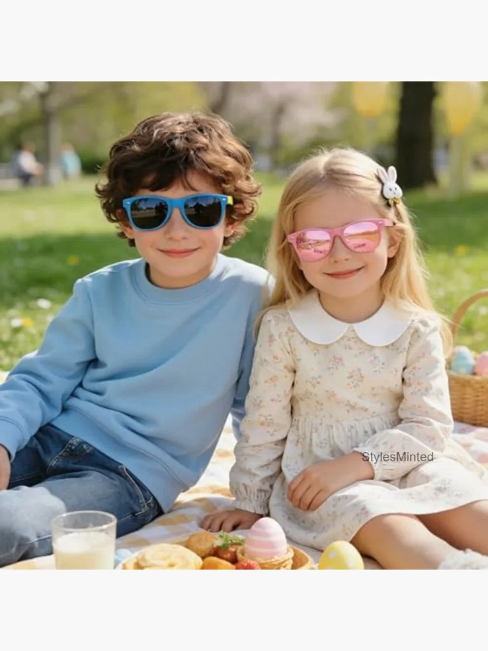 Kids Polarized Sunglasses 3 Pack UV Protection Flexible Frame