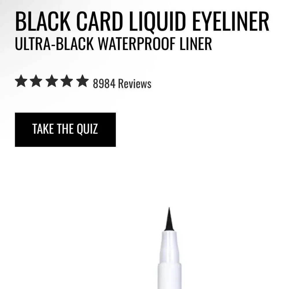 IL MAKIAGE Black Card Eye Pencil and Liner Set