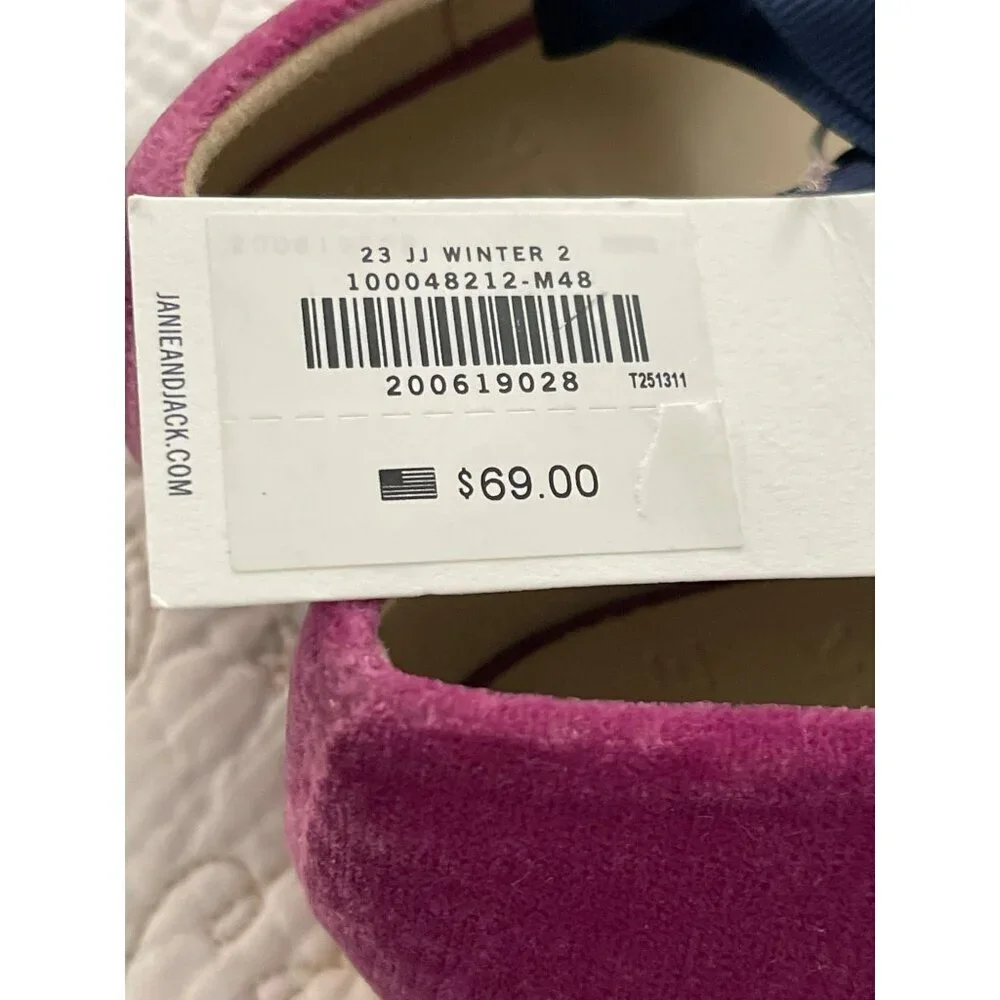 Janie and Jack these magenta