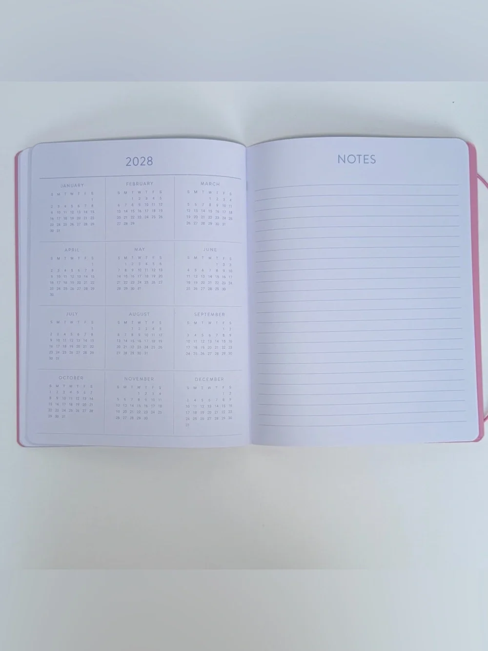 2026-2027 Weekly Monthly 17-month Planner - Orange Circle Studio (Pink Tulips)