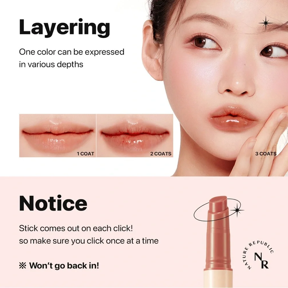 Nature Republic lipstick payoff perfect