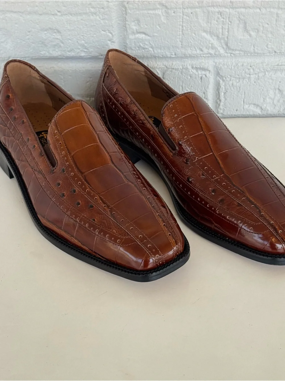 Stacy Adams ✨brown leather