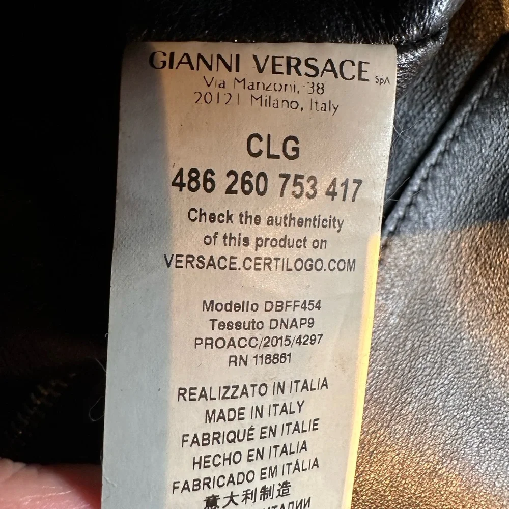 Versace sleek hobo