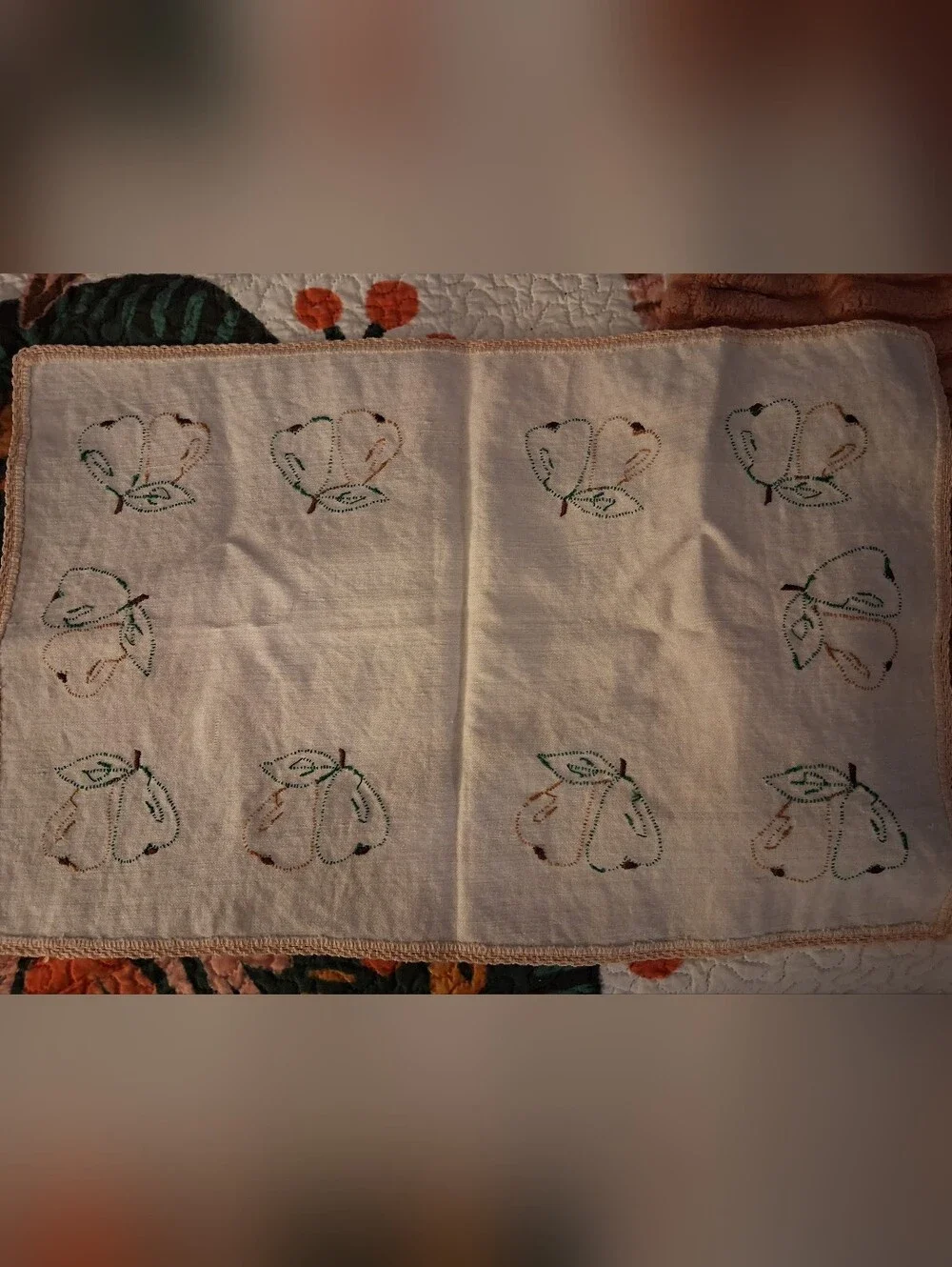 N/A vintage embroidered