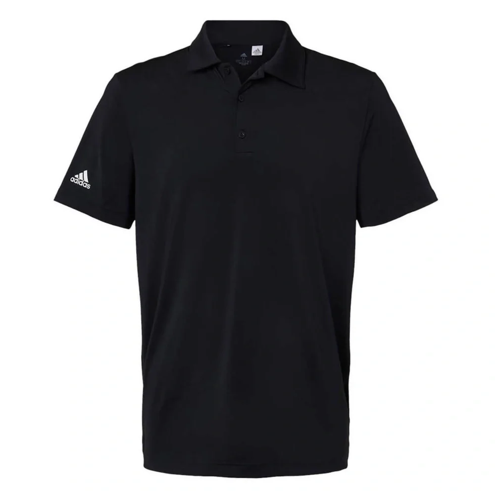 Men's Adidas Black Performance Golf Polo NWT