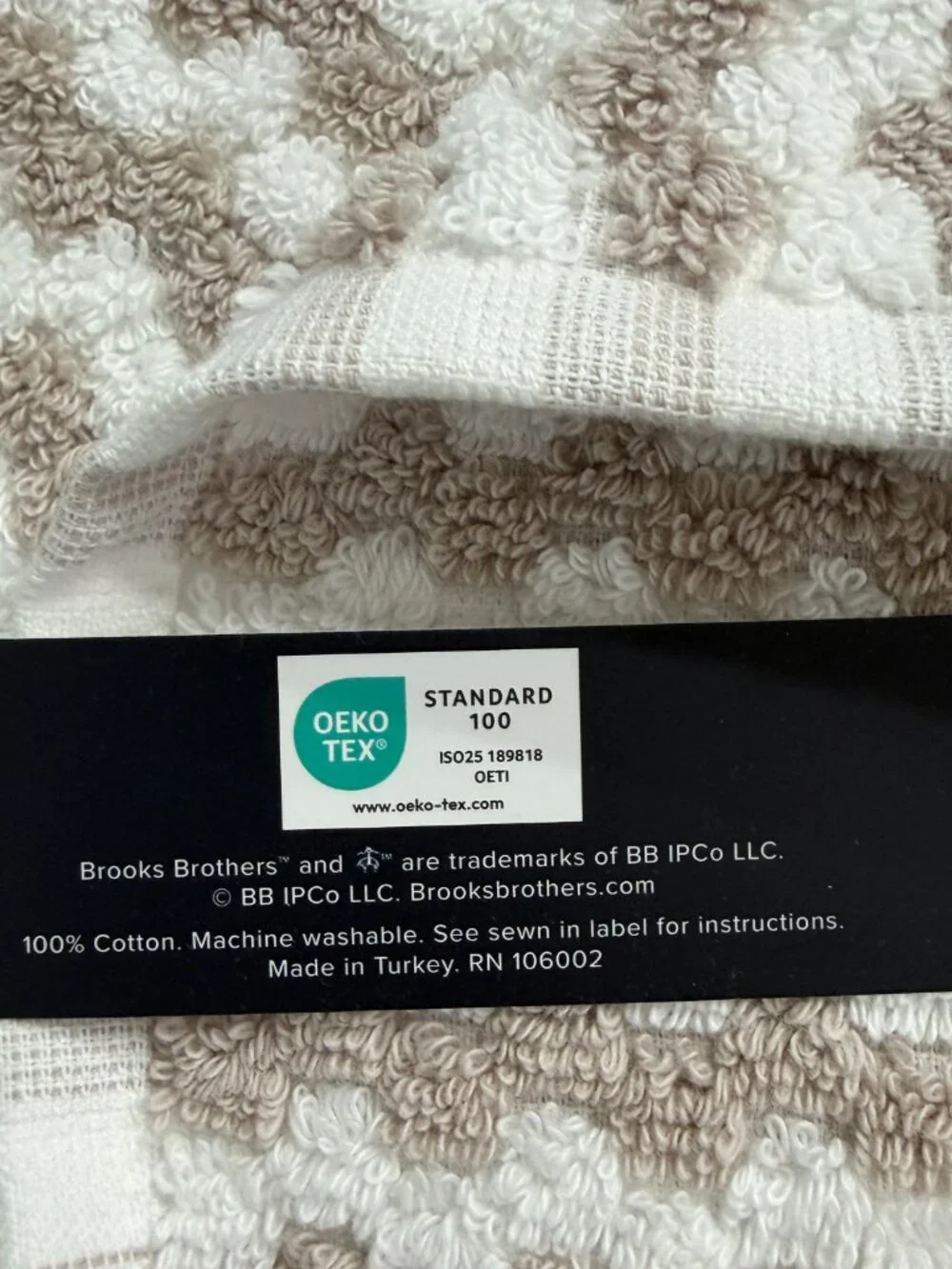 Brooks Brothers new tags