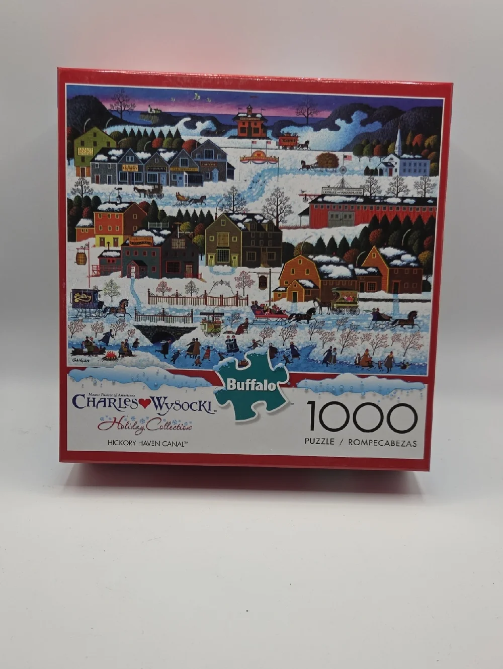 Buffalo Puzzle Charles Wysockl  1000 Piece NWT