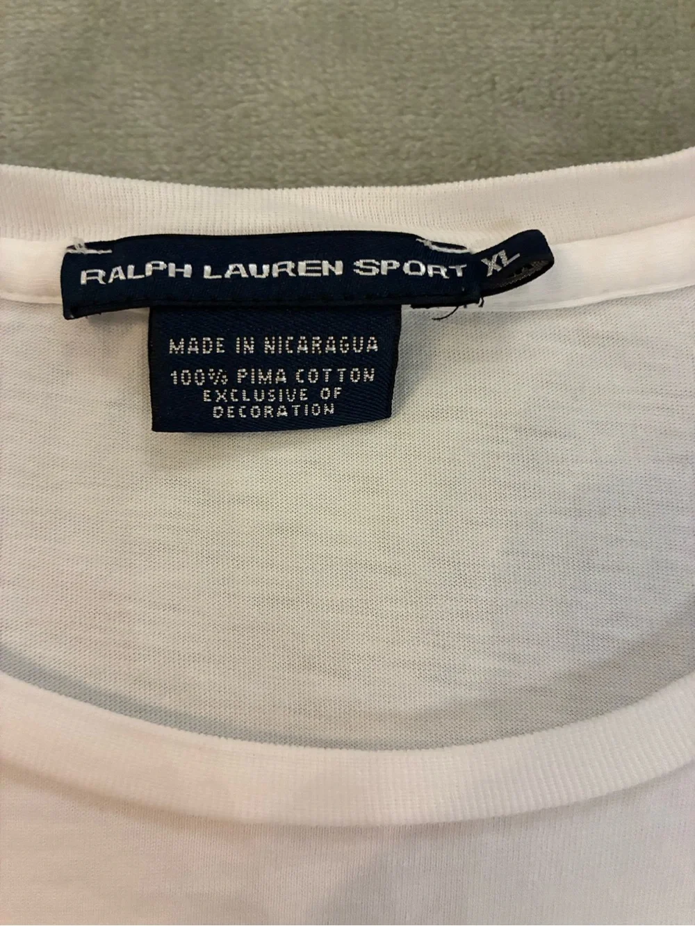 Ralph Lauren simple white