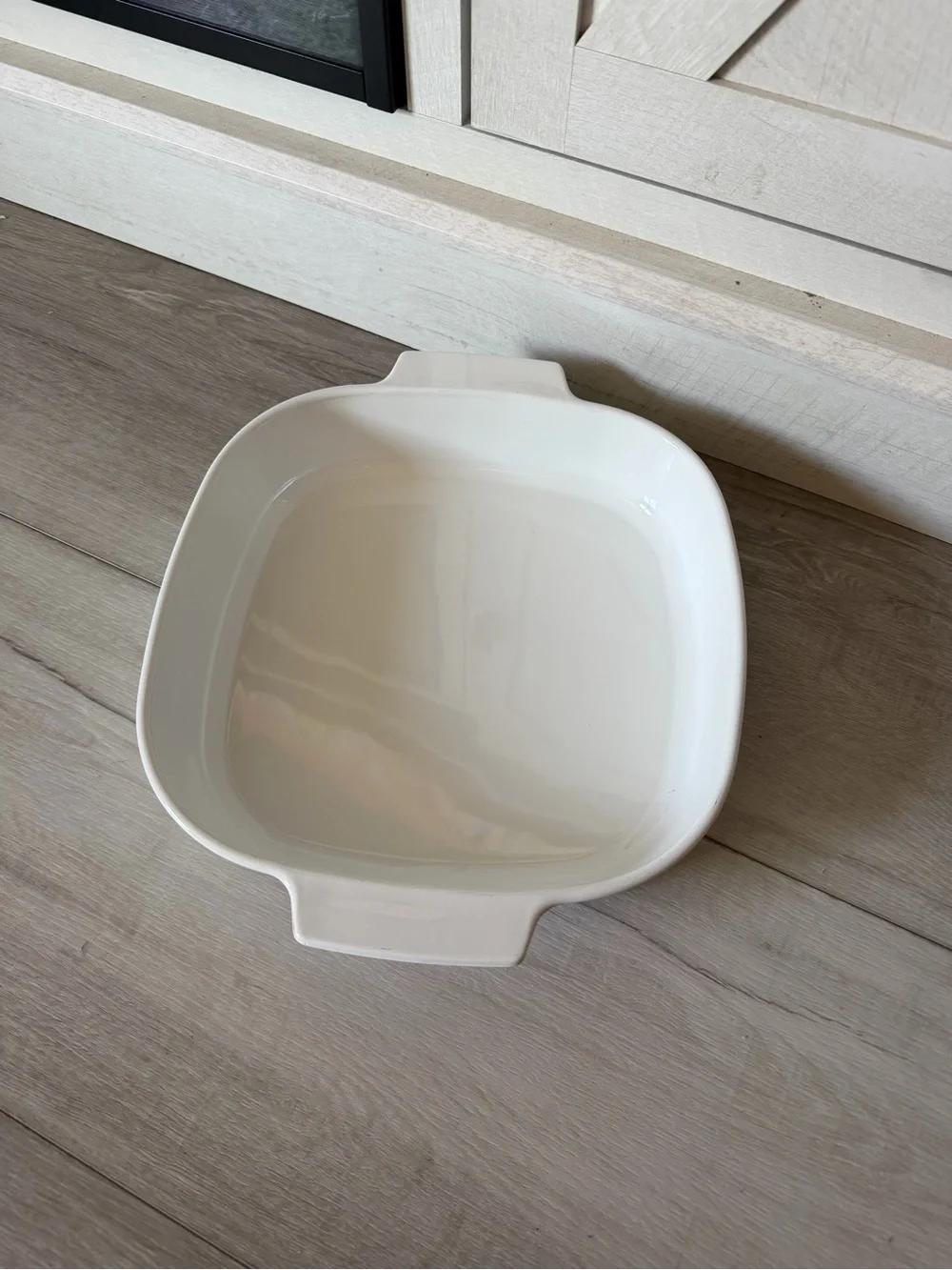 Corningware floral white