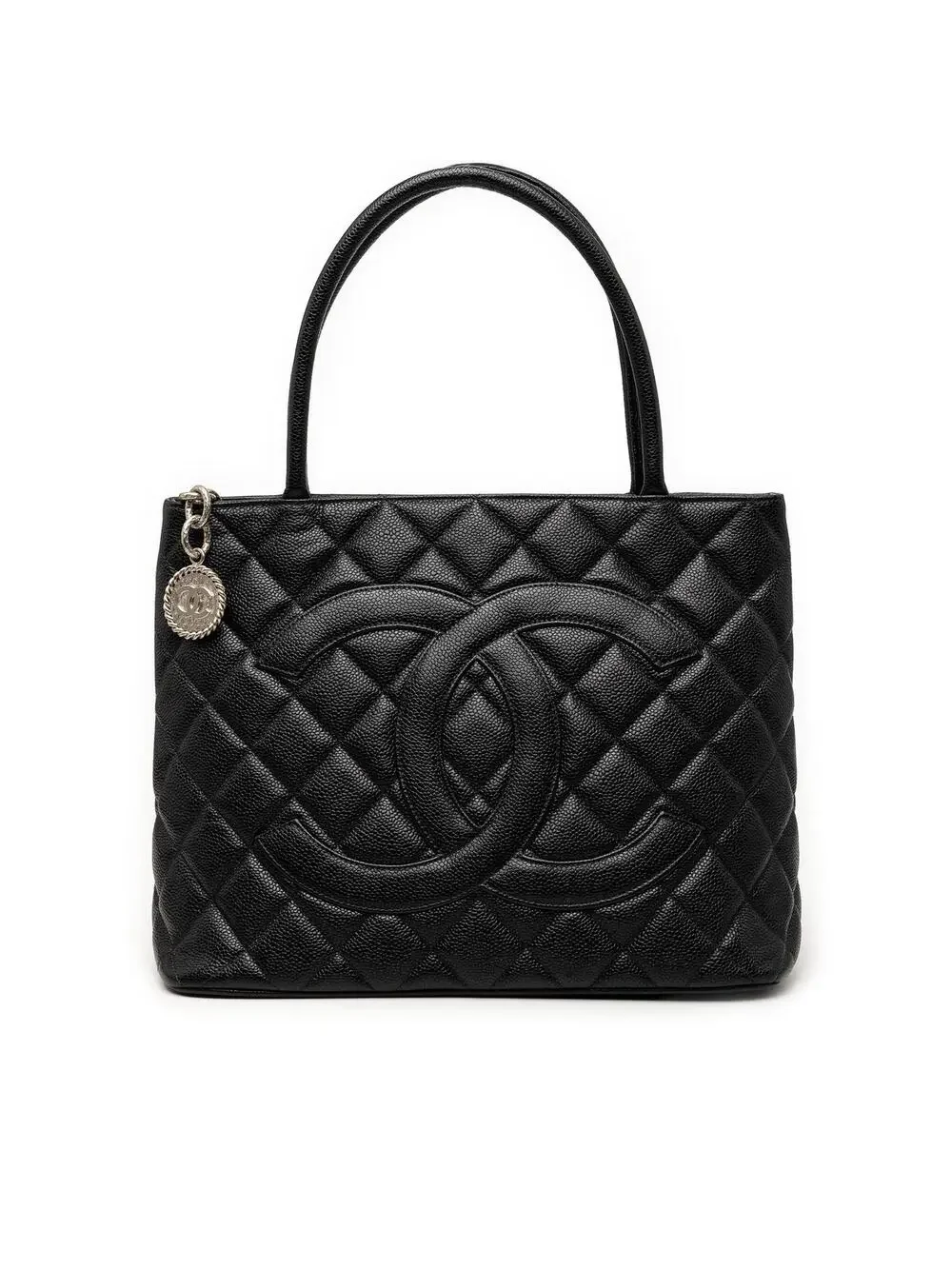 Chanel Caviar Medallion Tote Pre-Loved #290383C19B