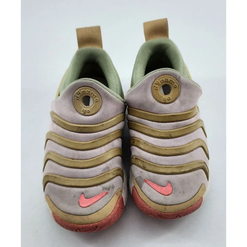 Nike Dynamo Go‎ Low Toddler Sneaker Shoes Pink Foam Sesame DH3437-600 Size 10.5C