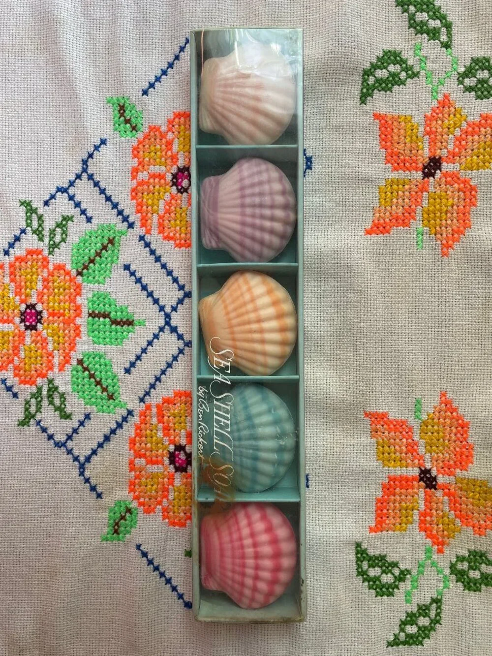 Vintage Scented Sea Shell Soaps