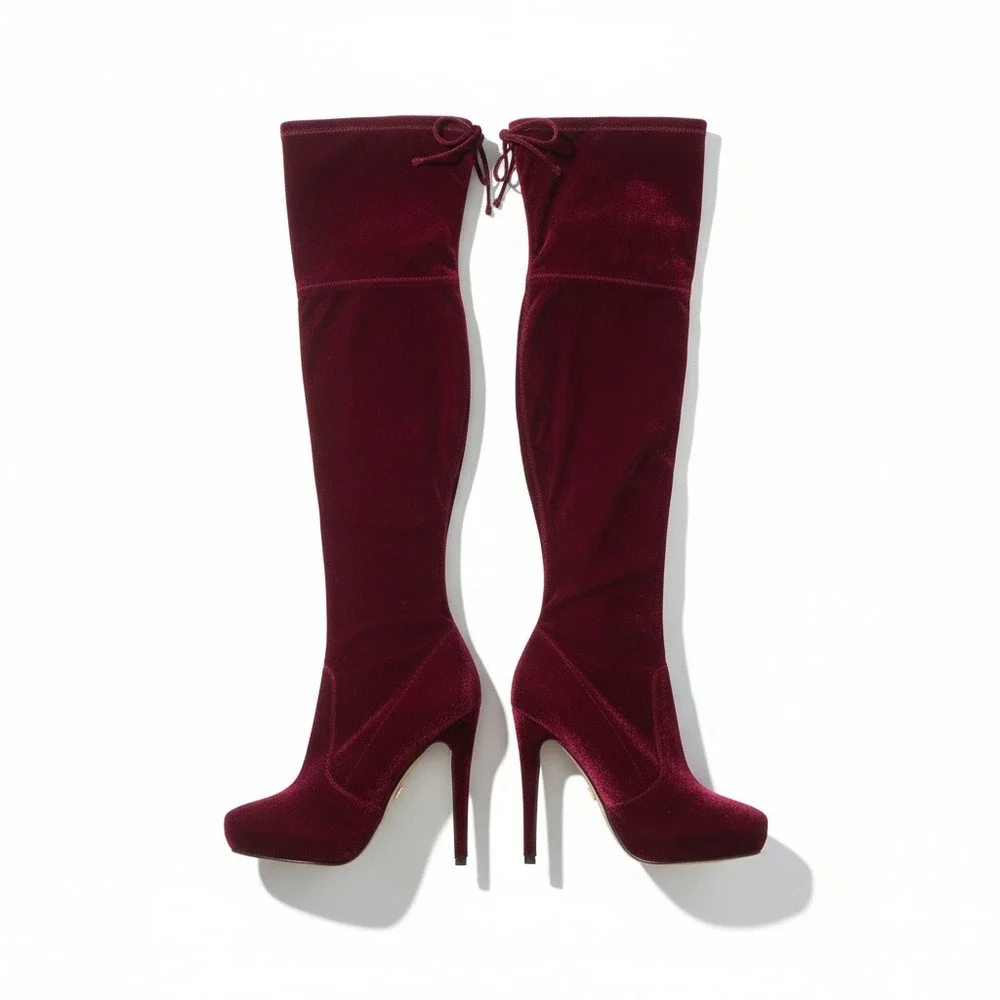 bebe luxurious burgundy