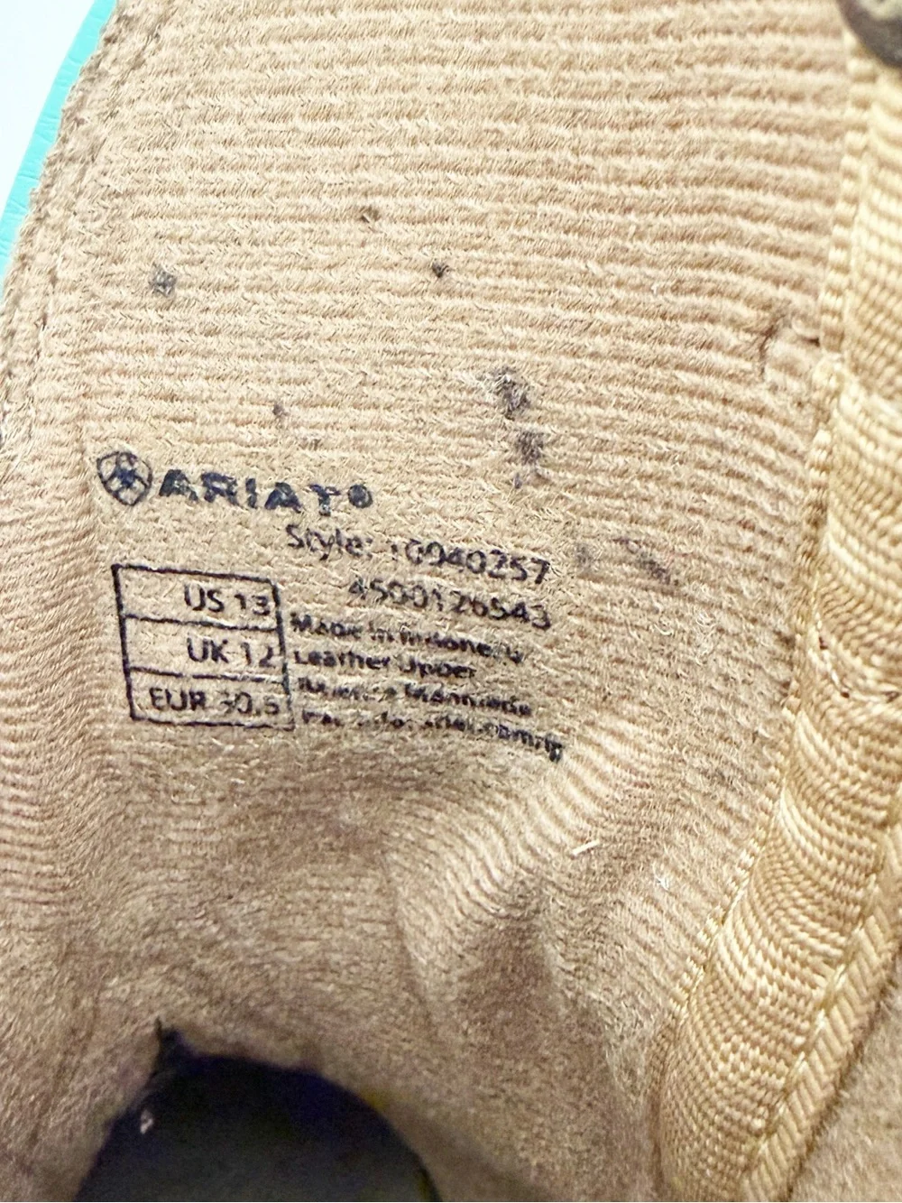 Ariat bright eyes
