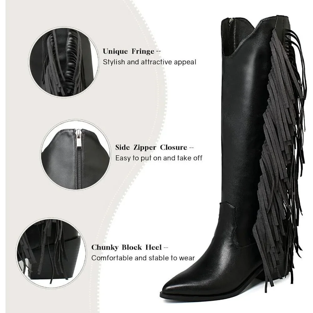 N/A cowboy boots