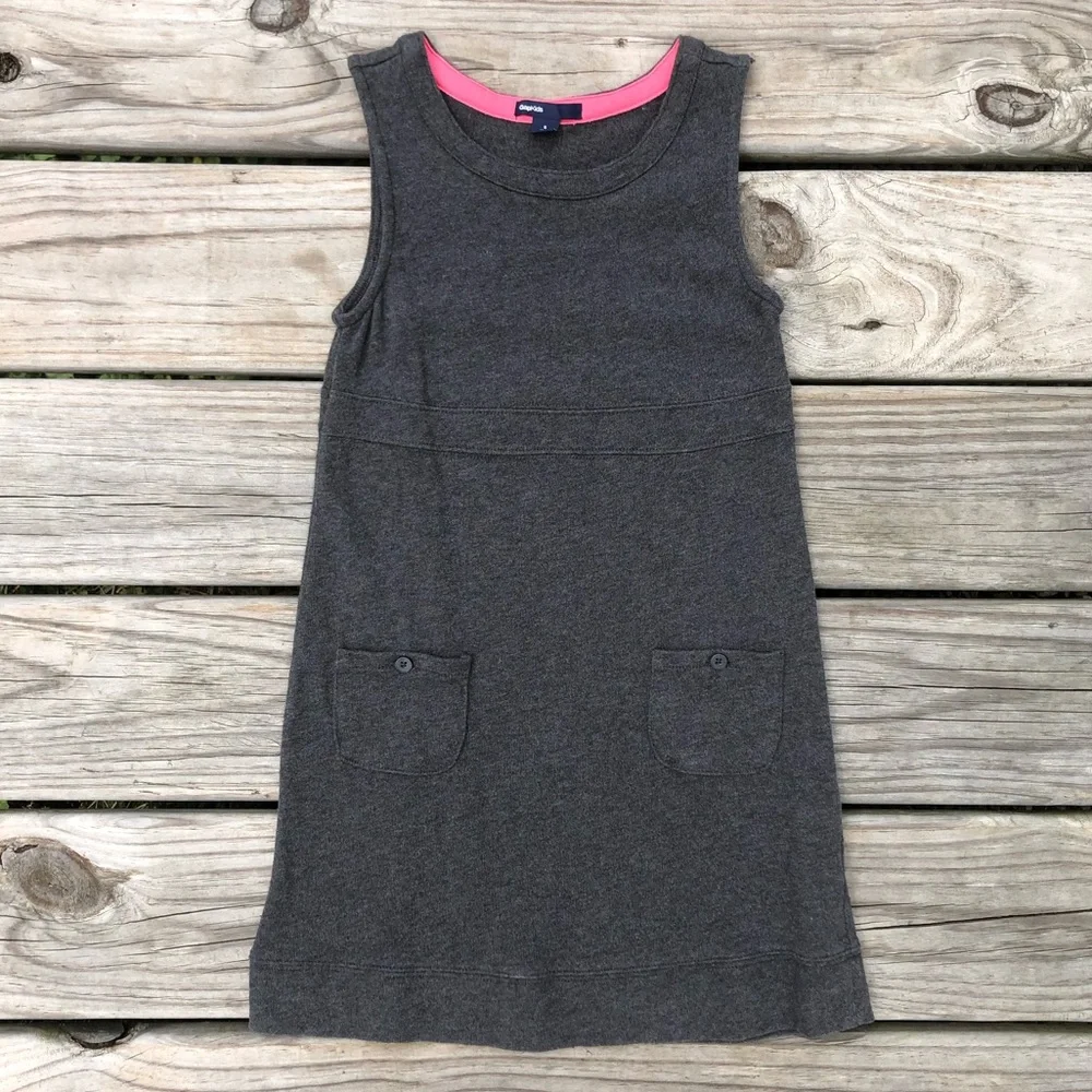 - GAP Gray Sheath Dress SZ S! EUC!