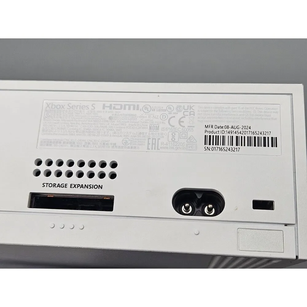 Xbox series console