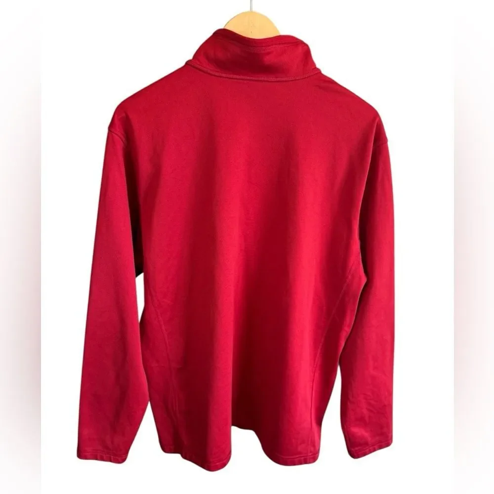 The North Face vibrant red