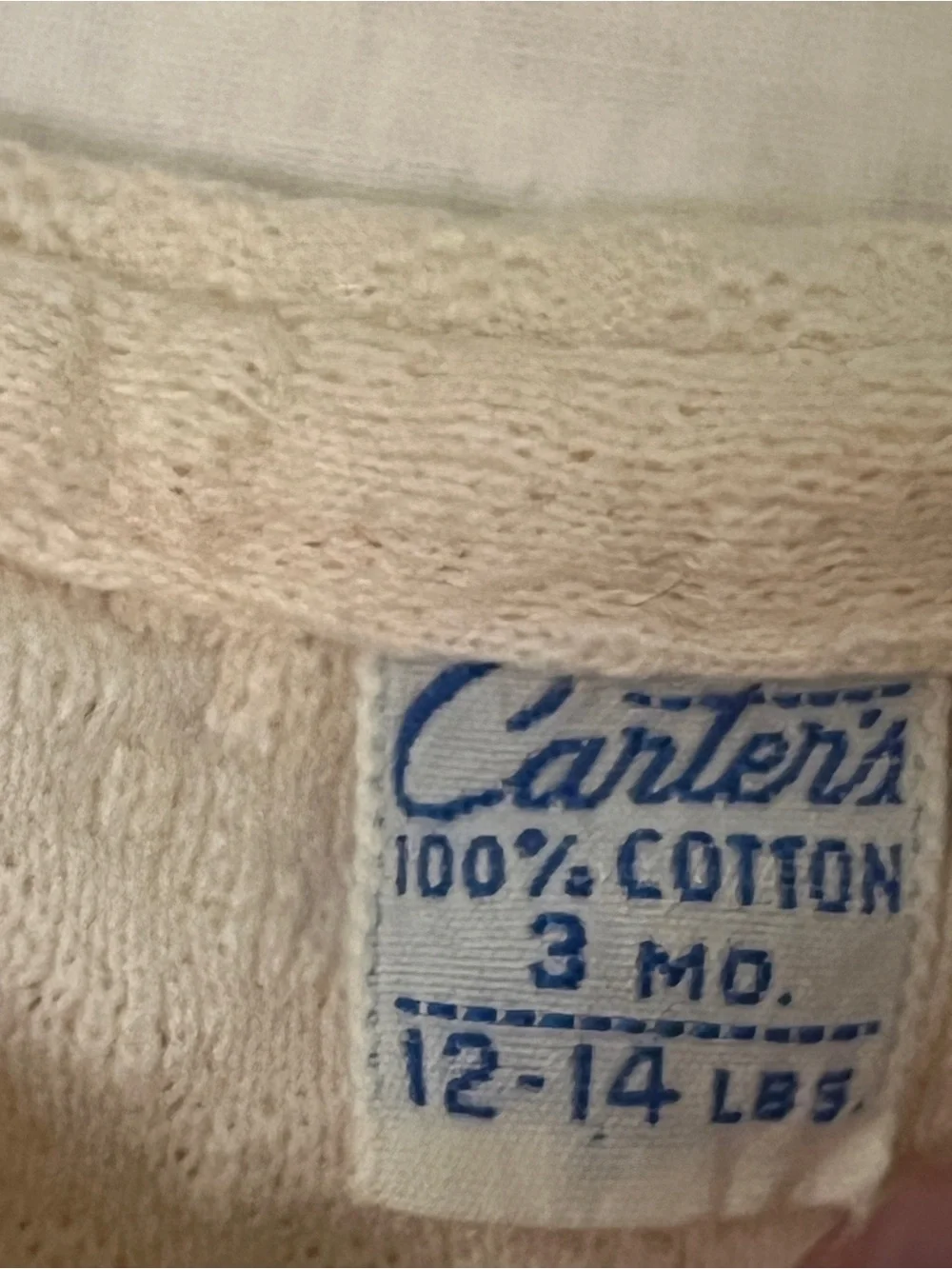 Carters soft pink