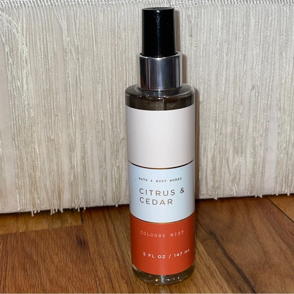NEW Bath & Body Works Men Cologne Mist CITRUS & CEDAR spray