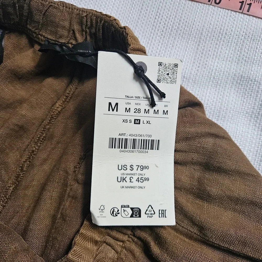 Zara 100% linen