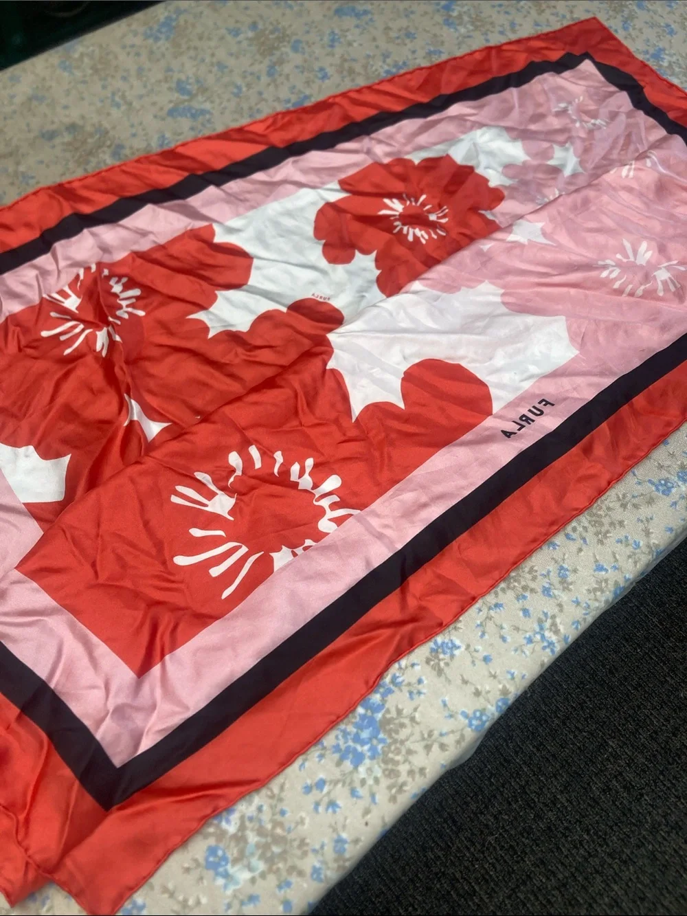 Furla measures ~35”x35”