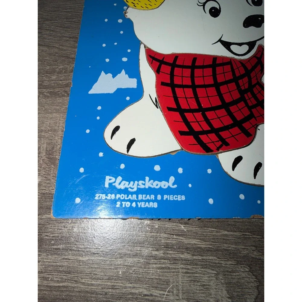 Playskool vintage wood