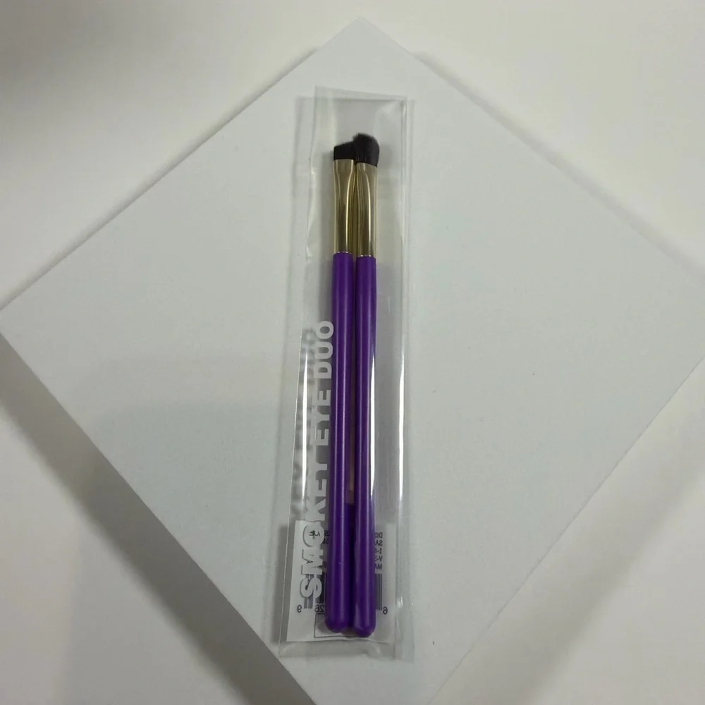 🩷5/$10🩷 Purple and Gold Eye Brush Duo