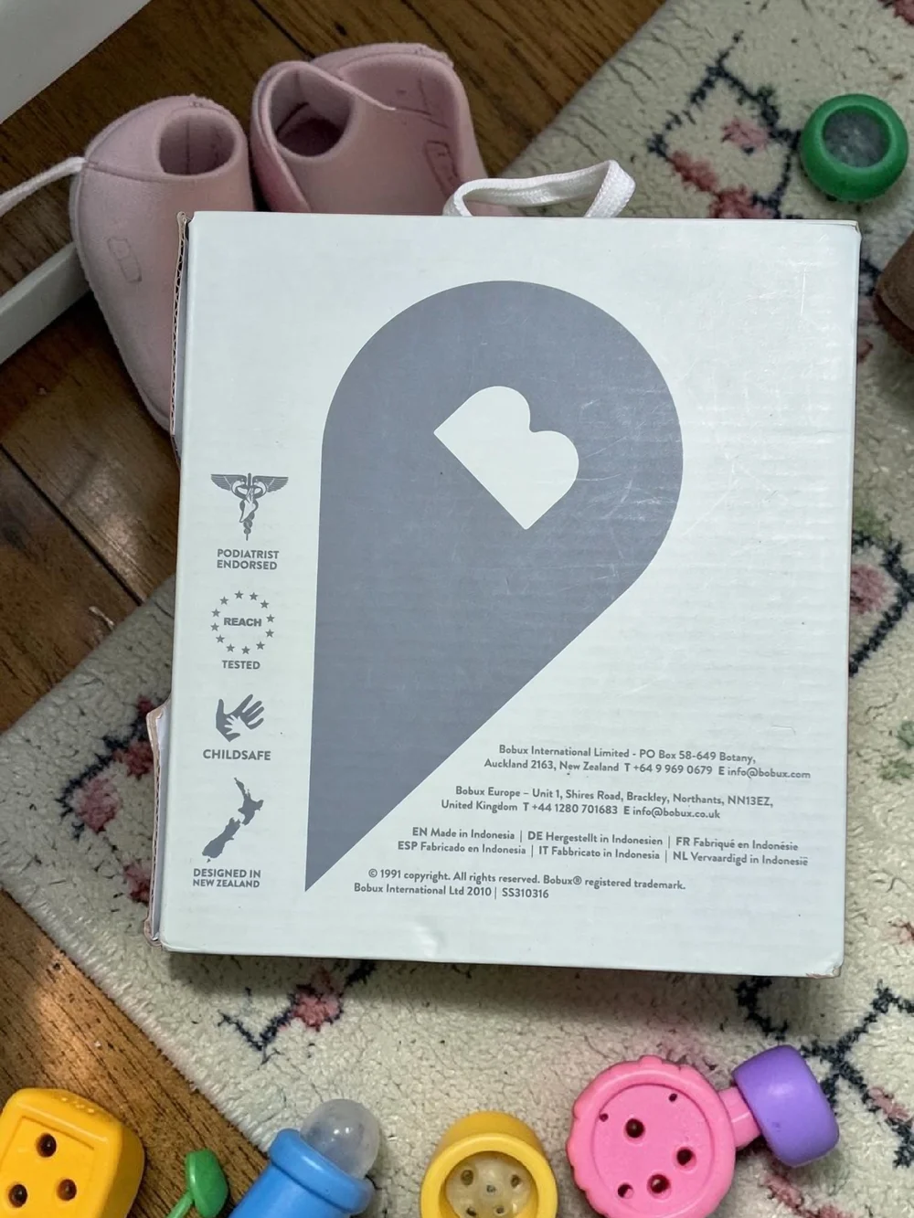 Bobux Soft Sole baby shoes in the 