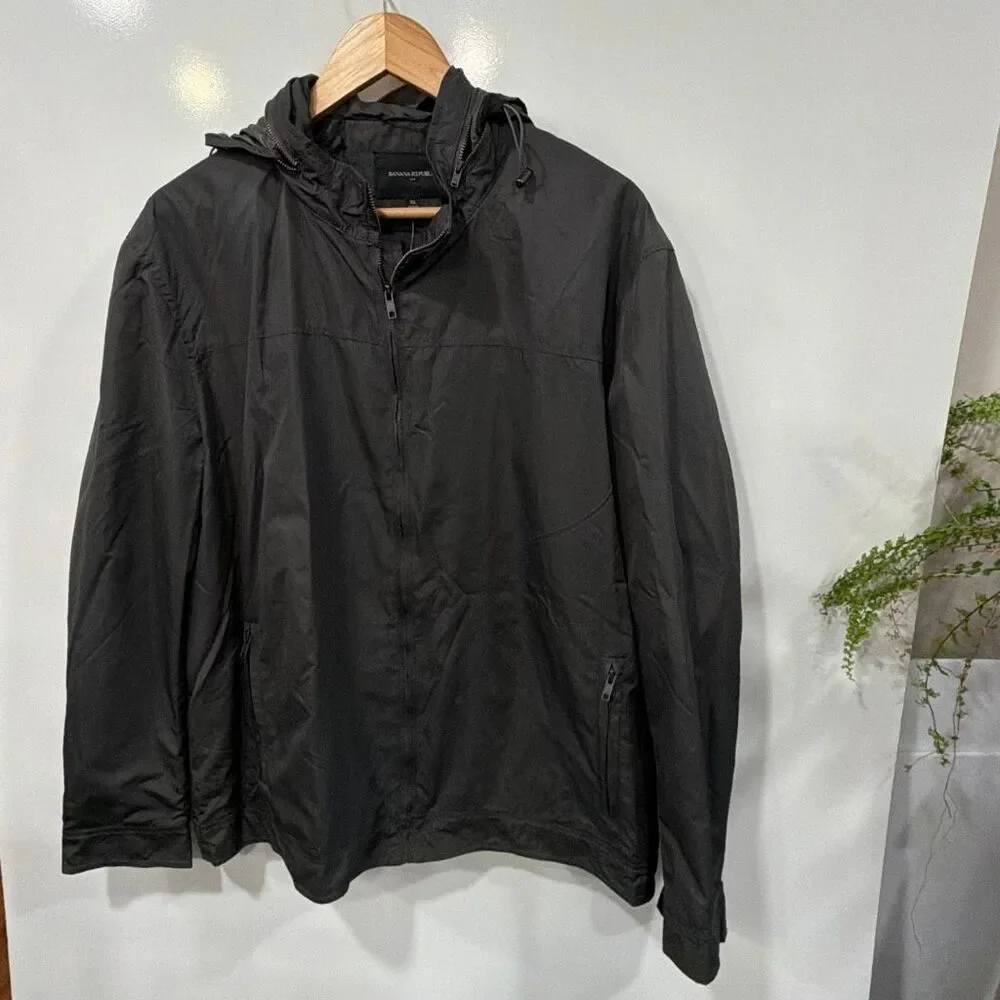 NWT Banana Republic Mens Windbreaker Jacket‎ XL