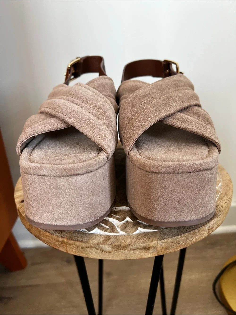 Free People suede platform