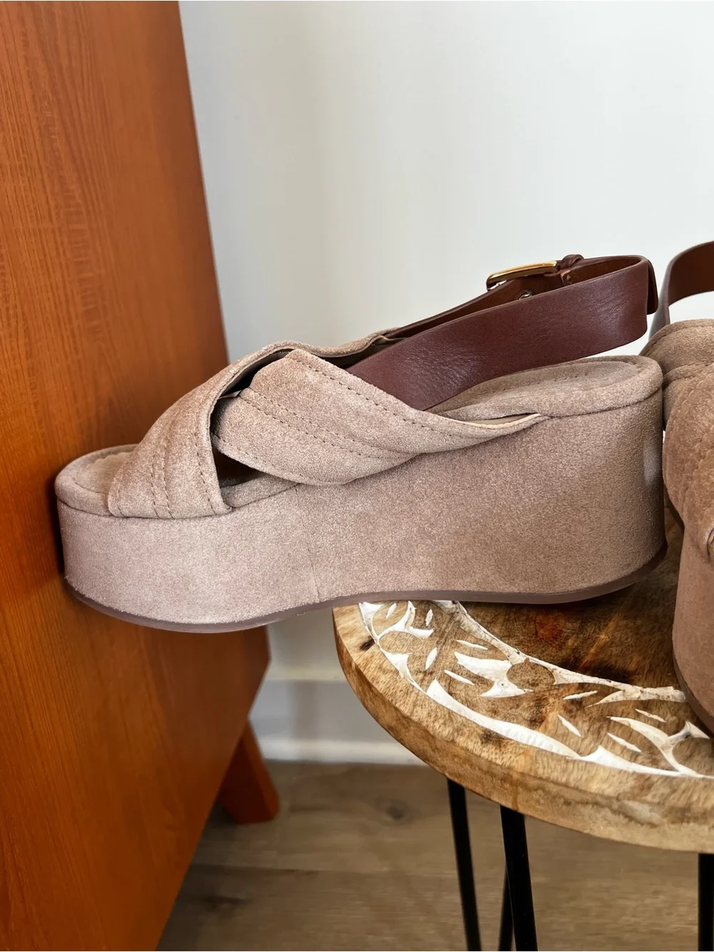 Free People suede platform