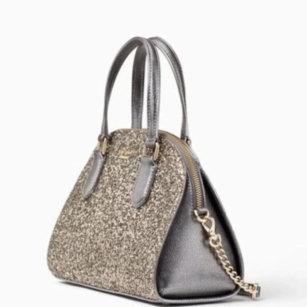 Kate Spade Glitter Mini Reiley Satchel