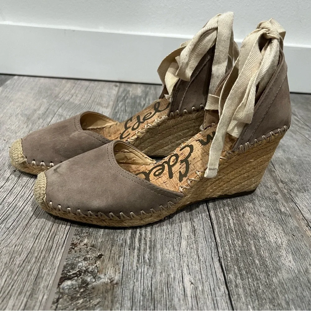 Sam Edelman taupe suede