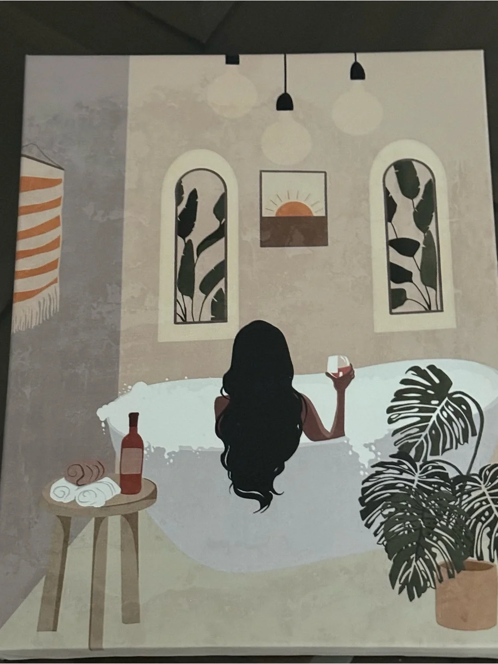 Source Unknown stylized bathroom