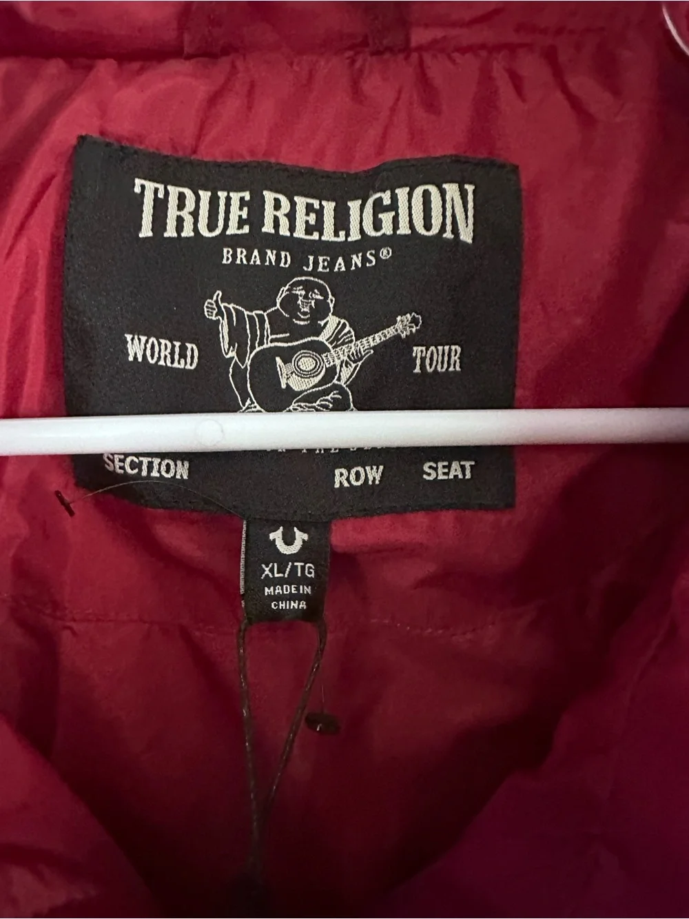 True Religion bright quilted