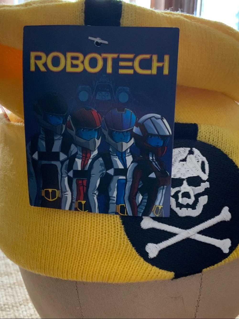 Robotech kids beanie