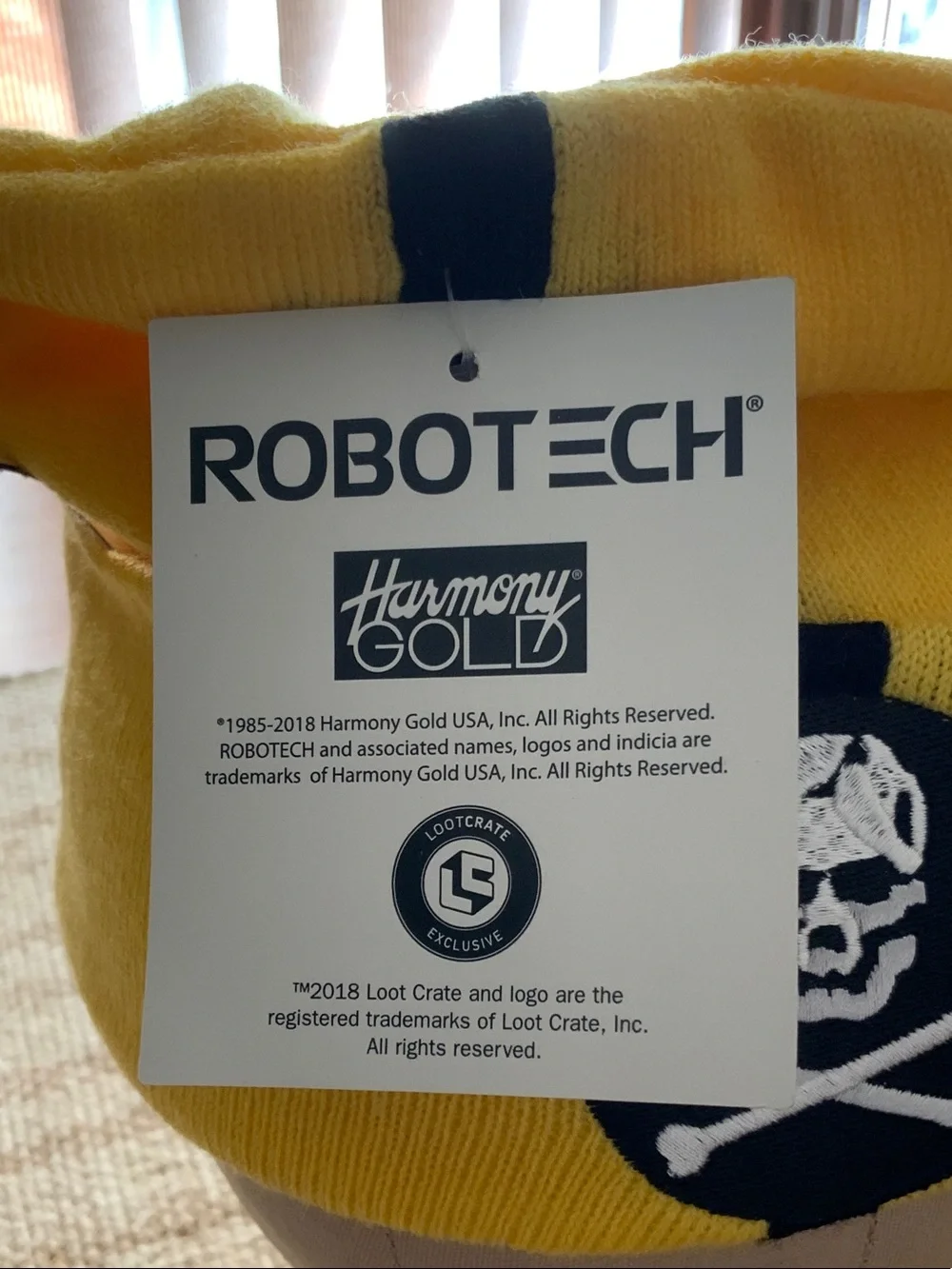 Robotech kids beanie