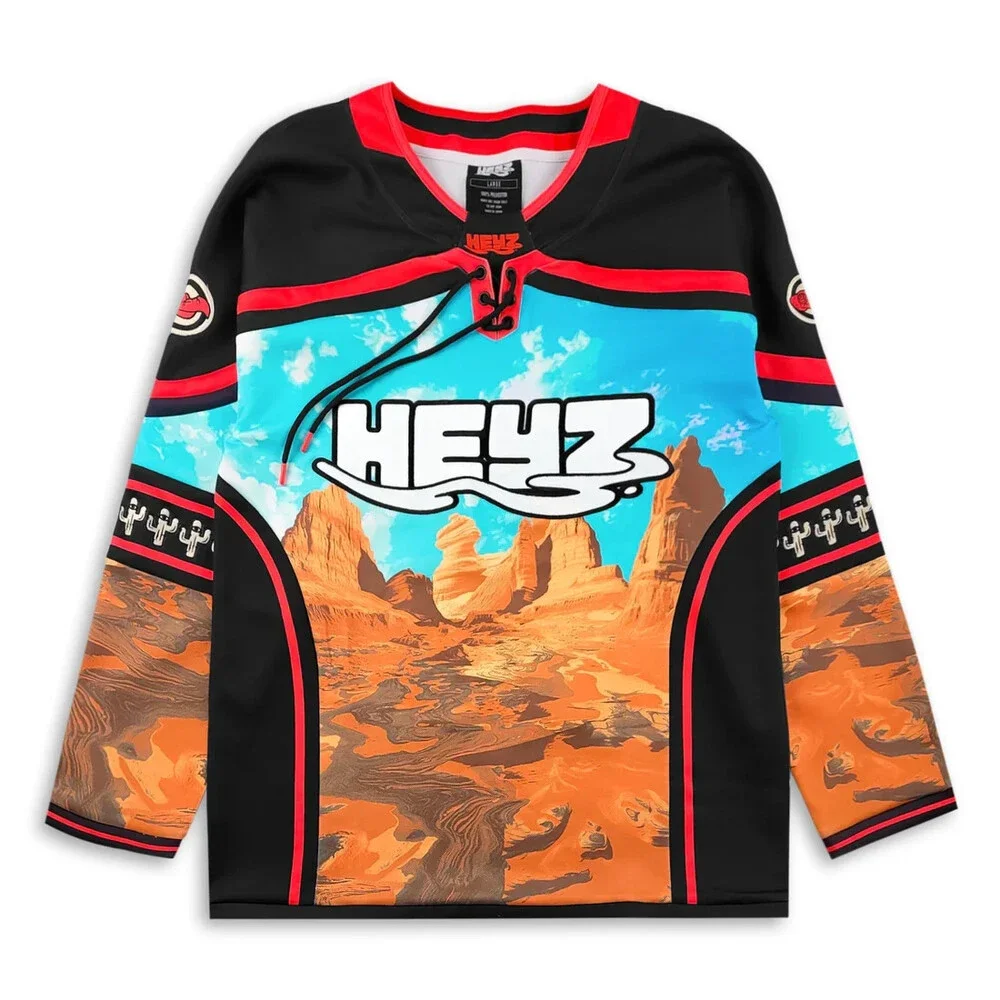 HEYZ - Heyz'd and Confused Hockey Jersey Small (S) EDM and Rave