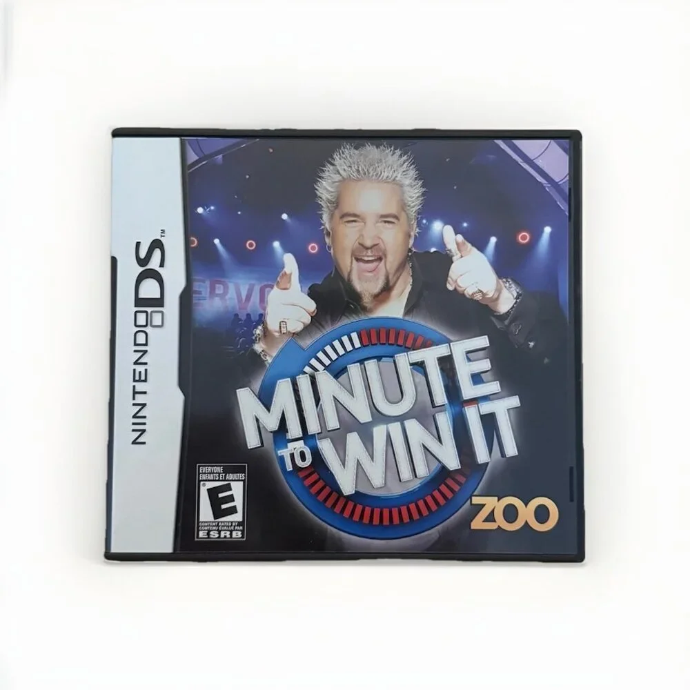 Minute to Win It (2010,‎ Nintendo DS) Brand NEW & Sealed w/ Guy Fieri