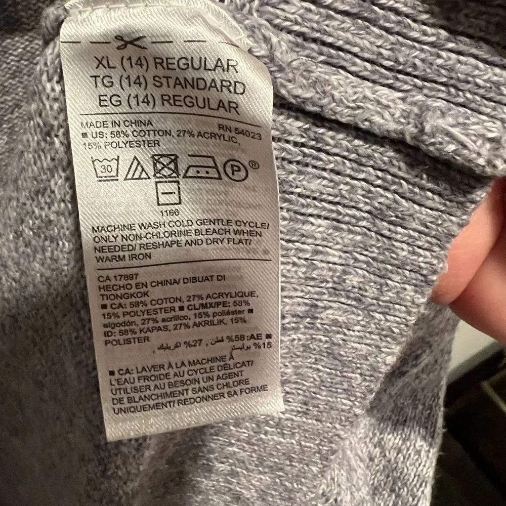 Old Navy heather grey