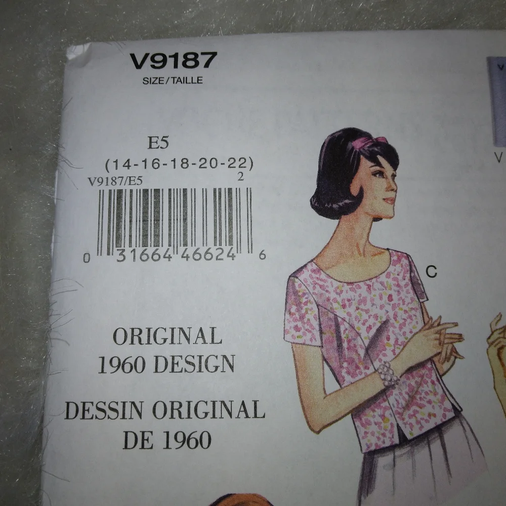 Vogue v9187 sz